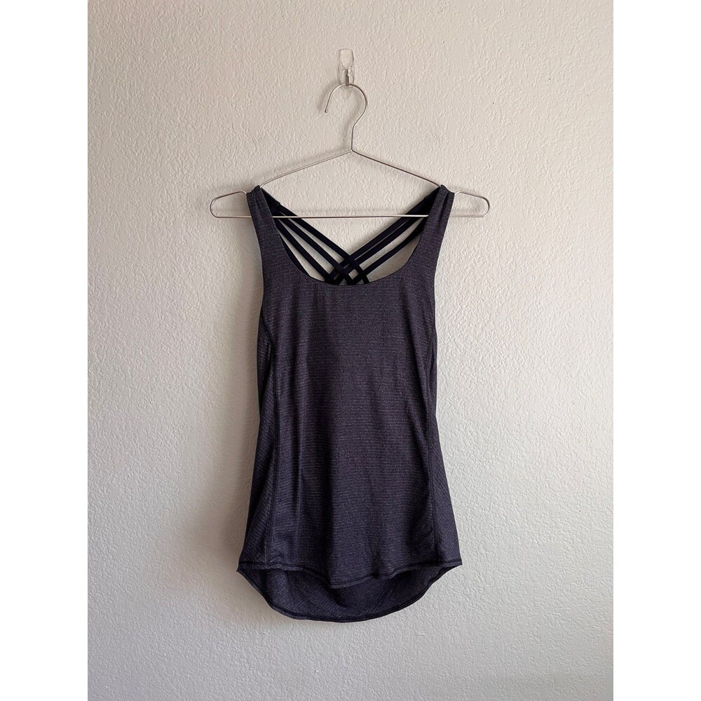Lululemon Wild Tank in Heathered Naval Blue Size US 2